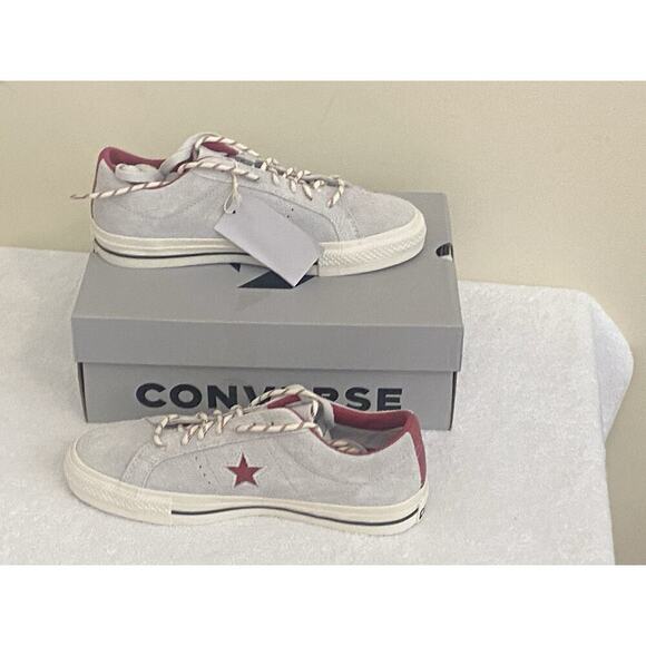 Converse One Star Pro OX Low Barely Grey Astrodust Pink Size M6/W7.5 - Picture 3 of 5